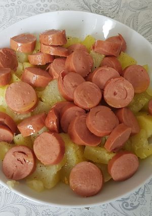 Una foto de Papas con Frankfurt