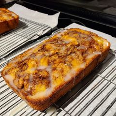 A picture of Apple Fritter Bread.