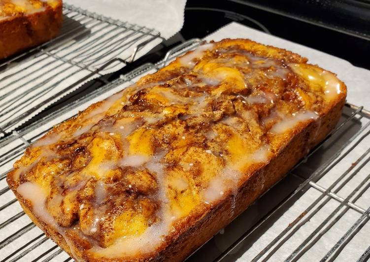 Homemade Apple Fritter Bread