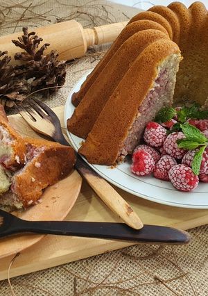 Foto resep Raspberry Butter Cake