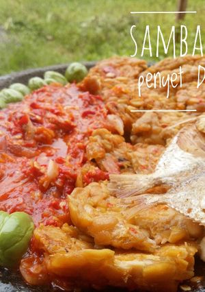 Foto resep Sambal Tempe Penyet Super ENAK  💕