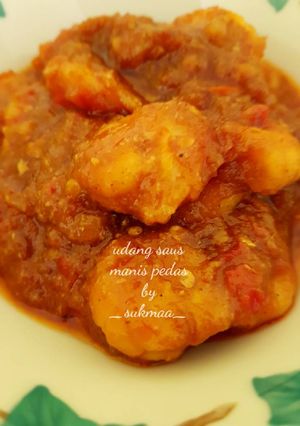 Foto resep Udang Saus Manis Pedas