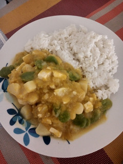 Una foto de Locro de zapallo