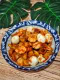 Sambal Goreng Kendang Luyuh (Kentang Udang dan Telur Puyuh)
