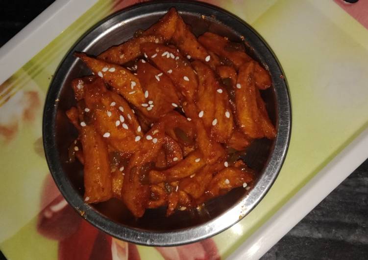 Recipe of Perfect Honey chilli potato