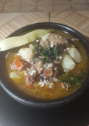 Una foto de Ajiaco sureño