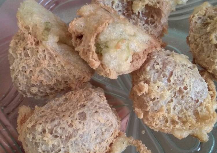 Tahu terbalik kriuk-kriuk