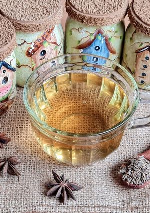 Una foto de Infusión de semillas de eneldo y anís (estrellado y semillitas) 🍵