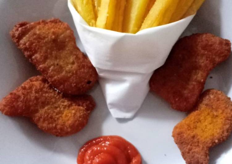 Kentang goreng ala kfc