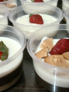 Foto resep Dessert Puding dan Biskuit Fla ala Rumahan