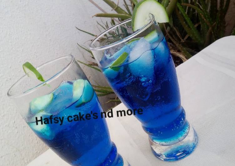 Steps to Make Favorite Blue Hawaii drink | So Appetizing Food Recipe From My Kitchen