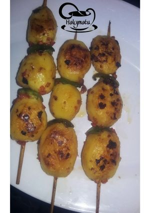 A picture of Potato kebab.
