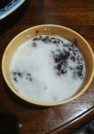 Foto resep Bubur ketan item praktis
