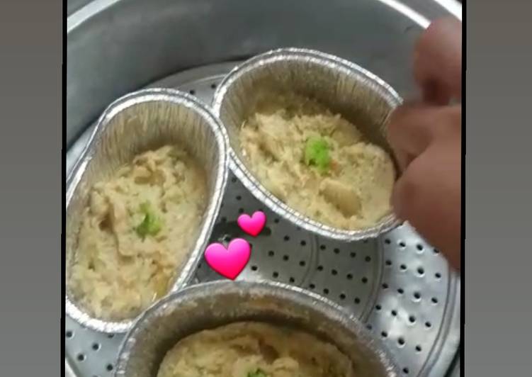 Cara Memasak Mashed potato kukus with salmon (4⭐ Mpasi 9mo+) yang Renyah