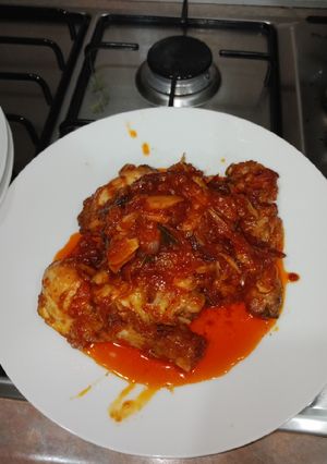 Foto resep Masak ayam sambal merah
