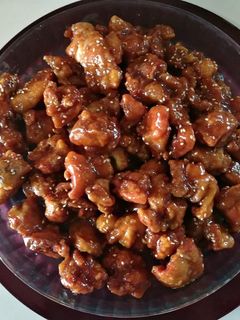 Una foto de Pollo en salsa china