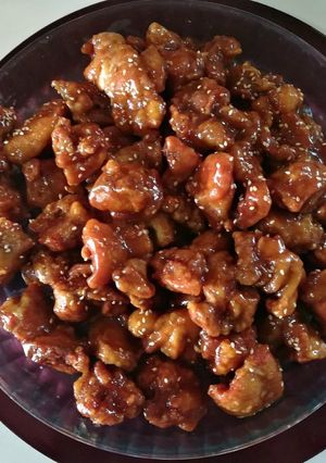 Una foto de Pollo en salsa china