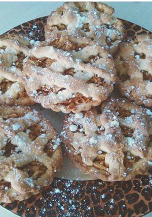 Almás kosárkák recept fotója