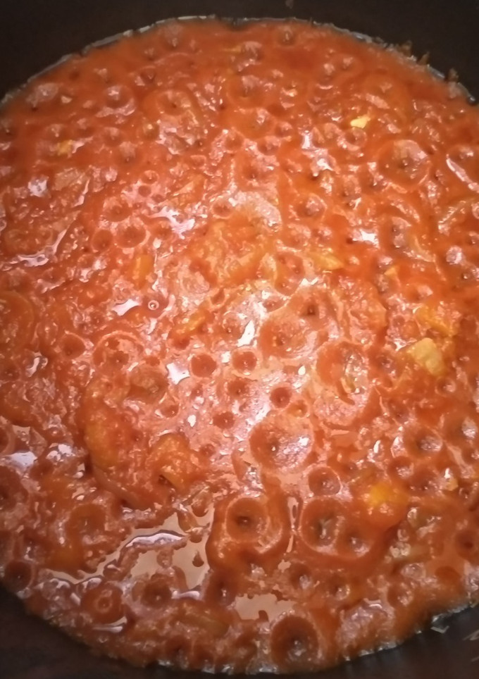 Una foto de Soltero Vegano de Salsa de Tomate