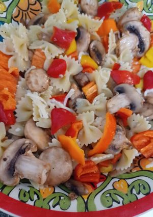 A picture of Veggie Pasta.