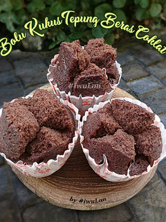 Foto resep Bolu Kukus Tepung Beras Coklat