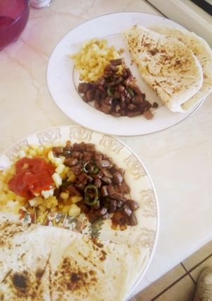 Una foto de Carne De Res En Salsa De Soya