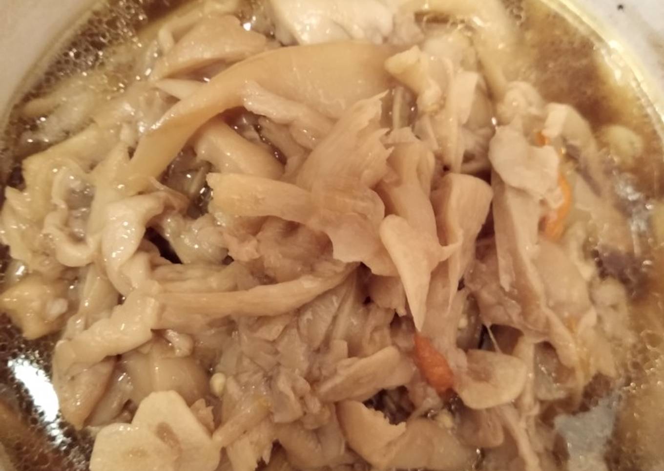 Tumis Jamur Tiram Saus Teriyaki