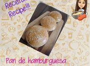 Una foto de pan de hamburguesa
