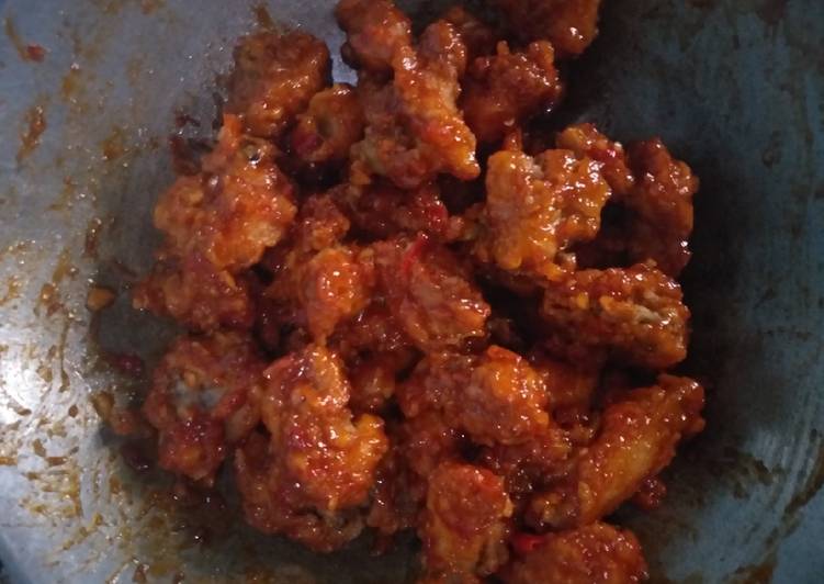 2. Chiken Ala Richeese Super Pedas
