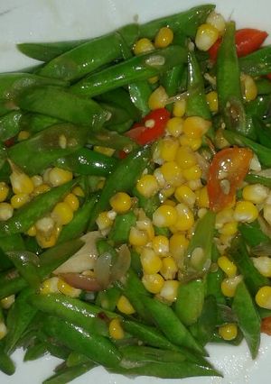 Foto resep "tumis buncis jagung"