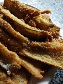 Una foto de Milanesas de tallo de acelga