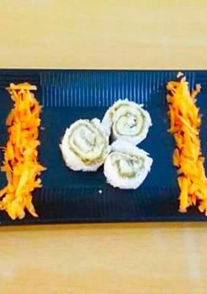 A picture of Bread Jam Roll ups.