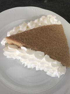 Una foto de Flan de café