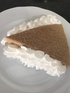Una foto de Flan de café