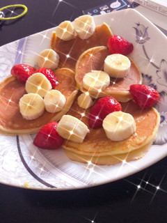 A picture of High protien pancakes 🥞.
