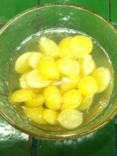Una foto de Compota de uvas