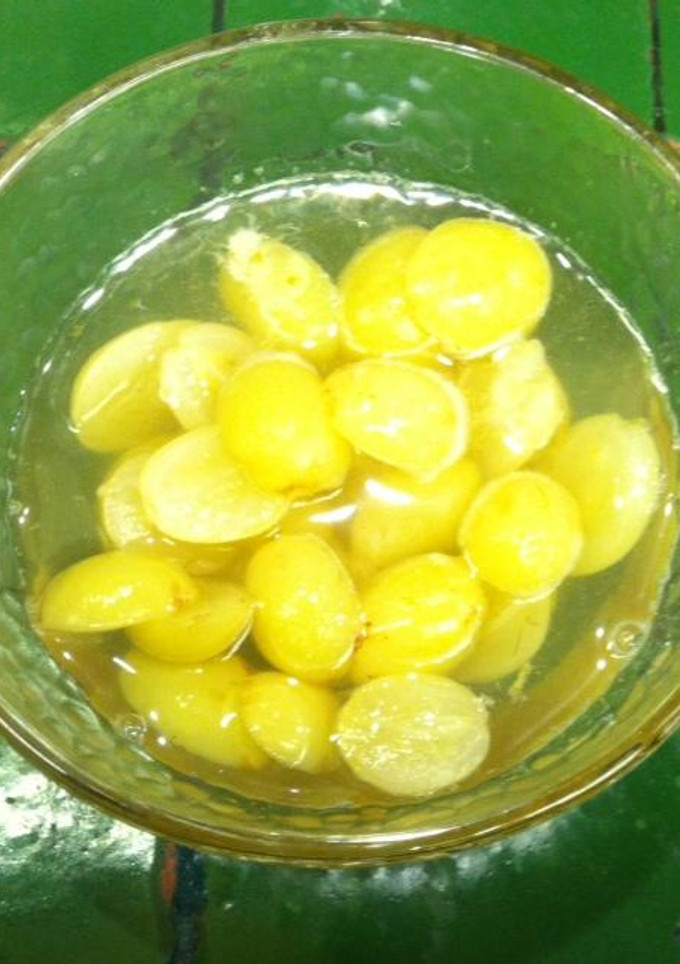 Una foto de Compota de uvas