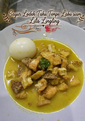 Foto resep #169. Sayur Lodeh Tahu Tempe Labu Siam
