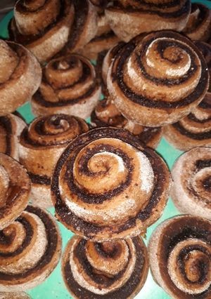 Csokis-kakaós csiga recept fotója