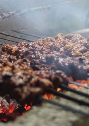 A picture of Kakori kabab.
