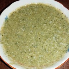 A picture of Bathue ka raita.