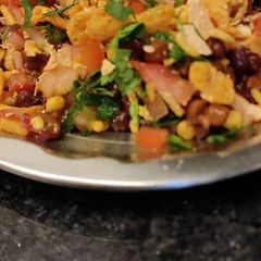 Bhel puri A picture of Bhel puri.