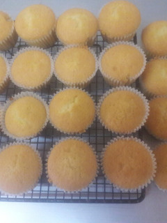 A picture of Vanilla Cupcakes.