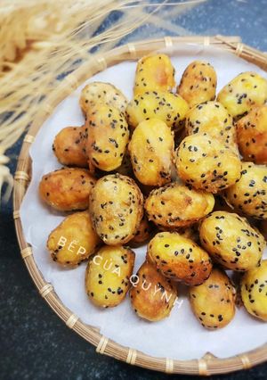 Hình của món Khoai lang kén.
