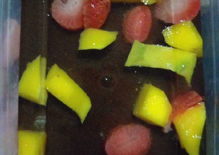 Puding buah Nutrijel