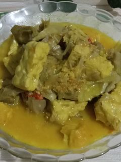 Foto resep Sayur lodeh nangka muda & tempe