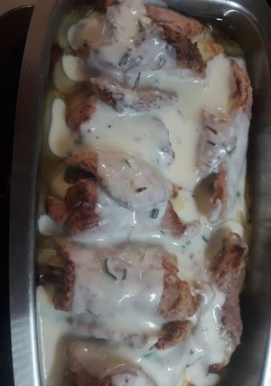 Una foto de Escalopes rellenos