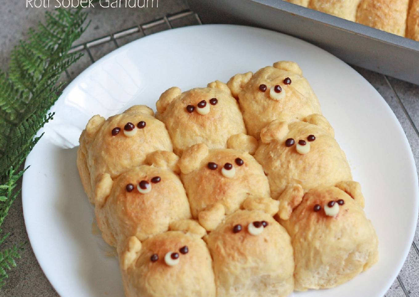 Roti sobek Gandum (Rilakuma)