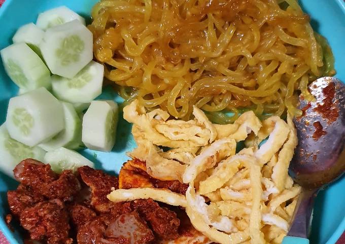 Mie kuning shirataki rice cooker #keto friendly