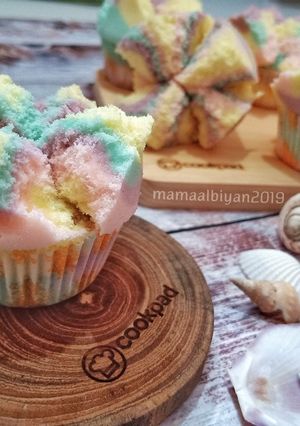 Foto resep 240. Bolu Kukus Unicorn